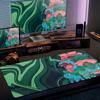 Anime Cartoon P-Pokémon Fluid Background Mouse Pad XXL Squirtle Laptop Keyboard Home Office Setup Kawaii Desk Gaming Accessories