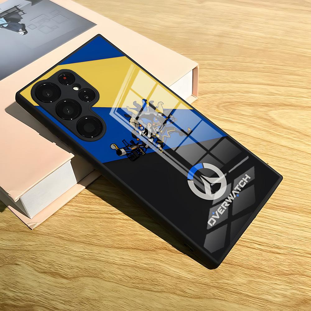 Game Overwatch Phone Case For S25 Ultra Samsung S26 S24 Fe S22 S20 S23 21 Plus A54 A34 A53 A16 Glass Cover