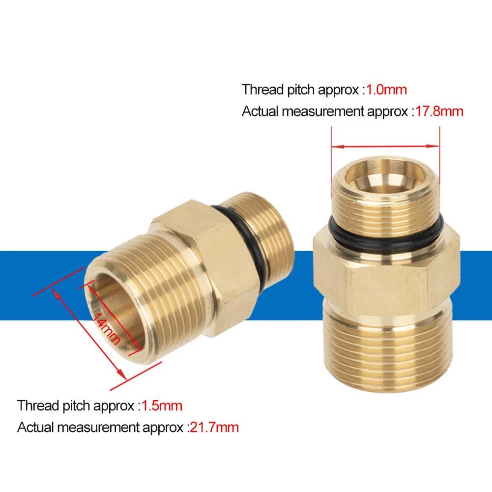 High Pressure Washer Pump Head Outlet Fitting M18 Thread Replacement Part for Commercial Pressure Washers