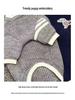 Trendiger Herbst-/Winterpullover für kleine Haustiere: Schnauzer, Yorkie, Französische Bulldogge, Pudel und Katzen.