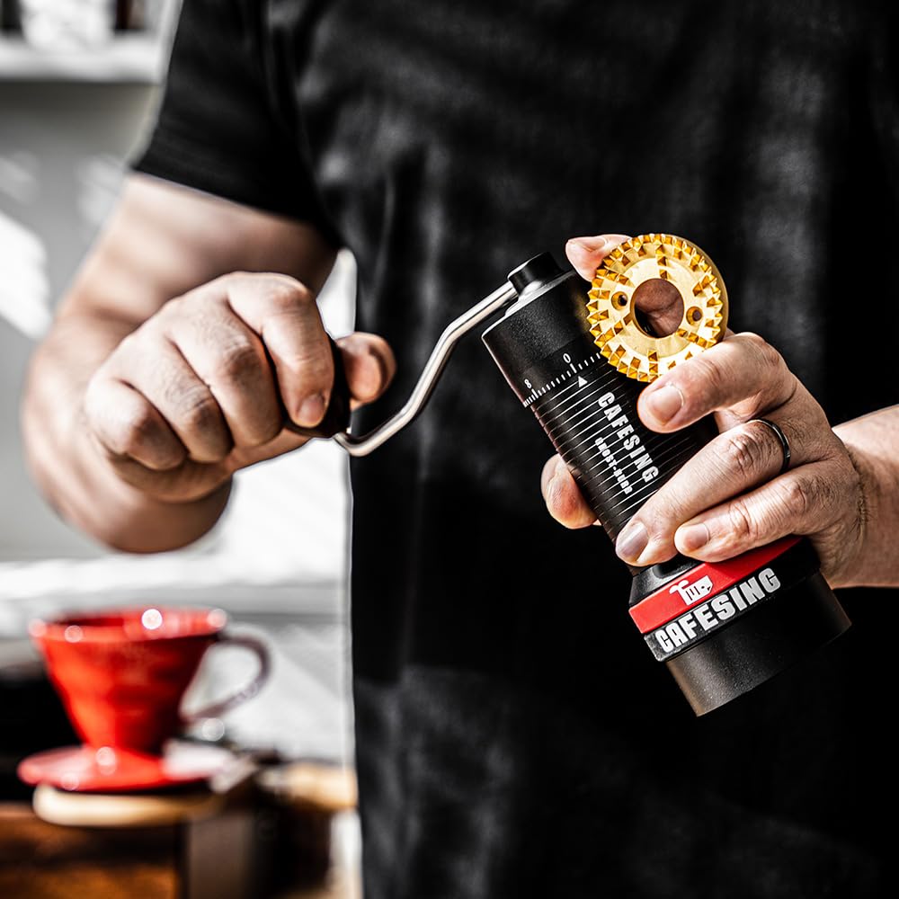CafeSing ORCA Go Ghost Burr Manual Coffee Grinder