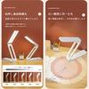 Foldable Desk Lamp, Compact Table Lamp, 4000mAh Rechargeable, Foldable LED Light, Cordless Reading Light, Eye-Friendly Stand Light, 3-Level Color