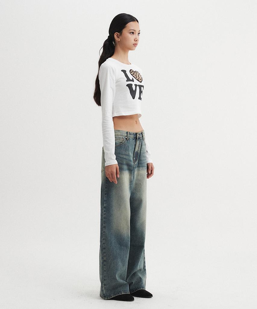 Diaeneseualumeon Leopard Long Sleeve White