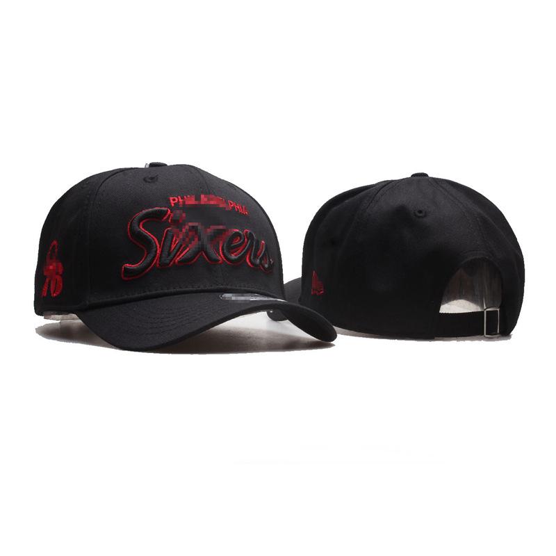 Embroidered Flat Brim NBA Cap for Men & Women - New American Hip Hop Style