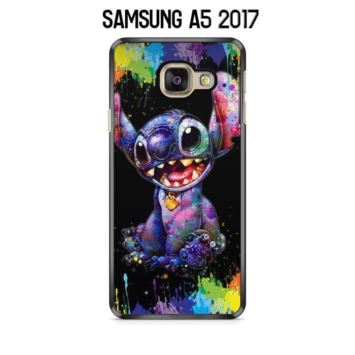 Cover per telefono - Cover Pazza - Compatibile Samsung Galaxy A5 2017 ( A520 ) Stitch Disney Lilo et Stitch Jasmine Rif 1480