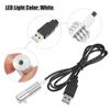 ACROPIX Aluminum Light Source Lighting Fixture Decoration USB LED Lights for Car DIY 3mm 2W LED White 1pcs