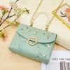Women's Bag Summer New Fashion Shoulder Bag Messenger Bag Small Square Bag Pearl Handbag One Piece