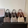 Large-capacity Portable Shopping Bag Tote Bag Retro Mom Bag Shoulder Bag