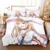 3D Print Anime Kawaii Marin Kitagawa Bedding Set Single Twin Full Queen King Size Bed Set Adult Kid Bedroom Duvet Cover Sets