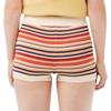 Lacoste Womens/Ladies Cotton Striped Contrast Waistband Shorts