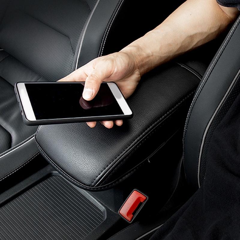 Car Center Console Armrest Box Cover Armrest Pad for Tiguan 2016-