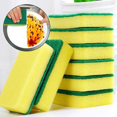 10/5/1 τμχ Magic Cleaning Sponges διπλής όψης επαναχρησιμοποιήσιμα σφουγγάρια κουζίνας Μαντηλάκια για τηγάνι Κατσαρόλα Πλύσιμο πιάτων Σκουπίδια καθαρισμού βούρτσας Εργαλεία καθαρισμού