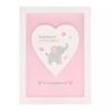 Celebrations Hello Baby Thank Heaven Little Girls Heart Framed Plaque