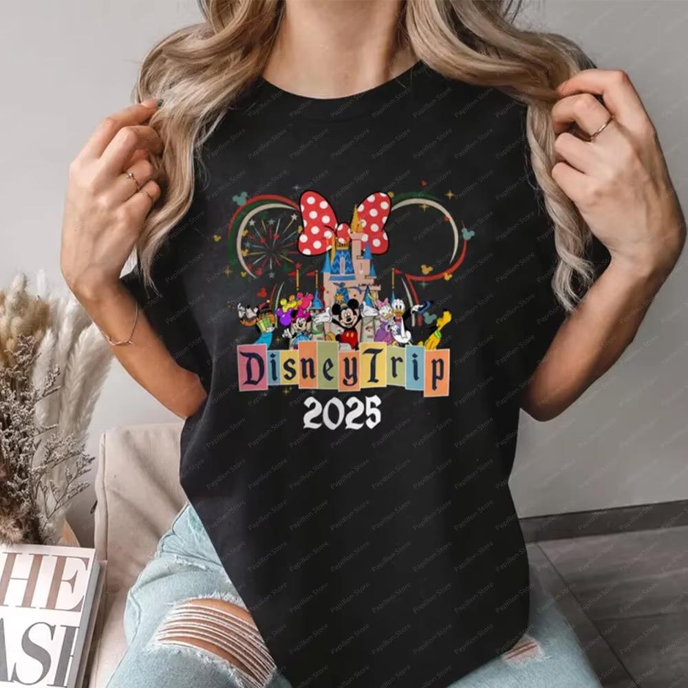 Korte Mouw Mickey Vrienden Minnie Donald Duck Daisy High Fly Pluto Print Ronde Hals Zomer Unisex Casual T-shirt Top