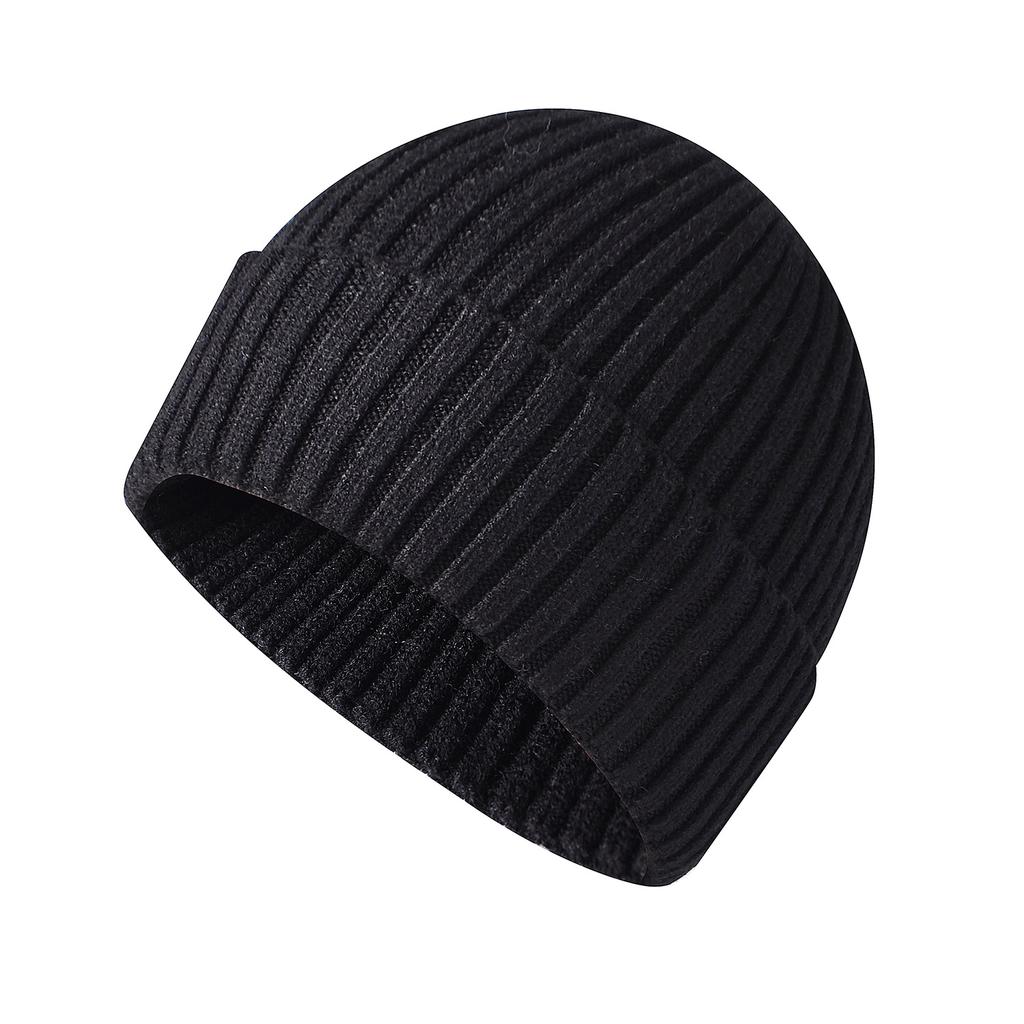 Thickened Thermal Knit Hat for Men and Women Winter Wool Beanie for Couples Outdoor Windproof Ski Beanie Cold-Weather Beanie