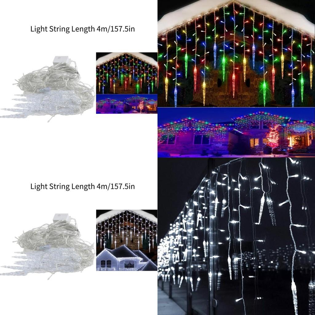 Elegant Led Snowflake String Lights For Charming Christmas Ambiance With 220v Power And Ip44 Waterproofing