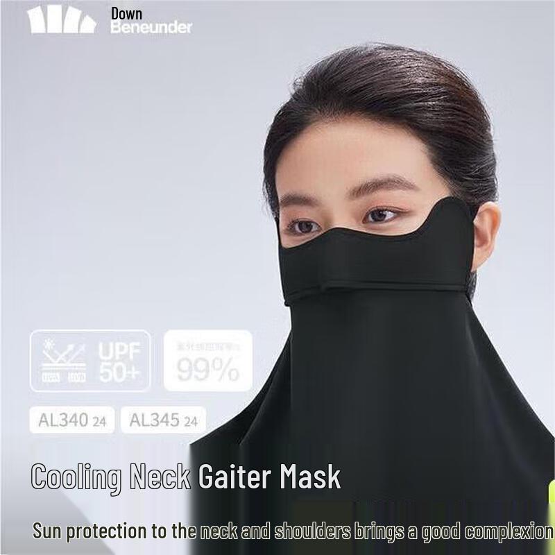 Beneunder Cooling UV Protection Face Mask with Neck Guard