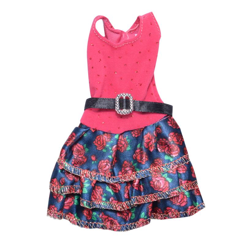 3pcs/5pcs Handmade Casual Style Bobbi Doll Clothes Set Elegant Dress for 11" dool Pullip Doll/Jenny