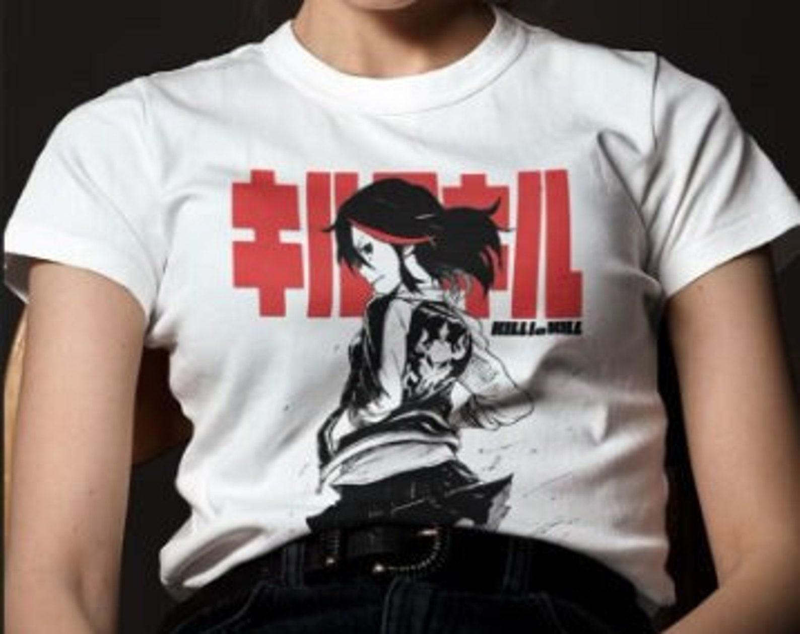 Unisex Kill La Kill Ryuko Matoi Anime T-Shirt, Manga Waifu Shirt M