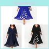 Elegant V Neck Chiffon Dress With Ruffled Skirt For Spring Womens Casual Wear