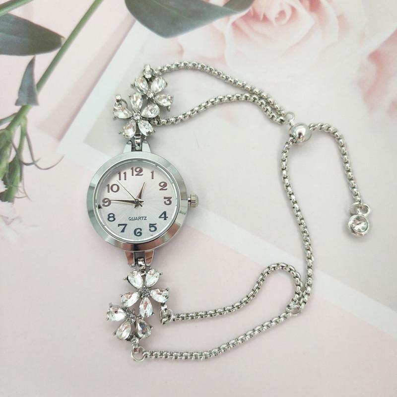 Watches for Women Reloj Mujer Mermaid Chain Light Luxury Diamond Bracelet Ladies Fashion Quartz Watches Montres Femmes
