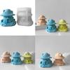 Fashionable Cottage Candle Mold Sturdy Silicone Lovely Mushroom Silicone Form for Home Decoration Craft Supplies