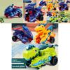 Dinosaur Toy Car With Inertia Collision Transforming For Kids Playroom