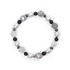 Jbans Classic Gray Pearl Aventurine Gemstone Bracelet (Y2101-Ac046_Gr)
