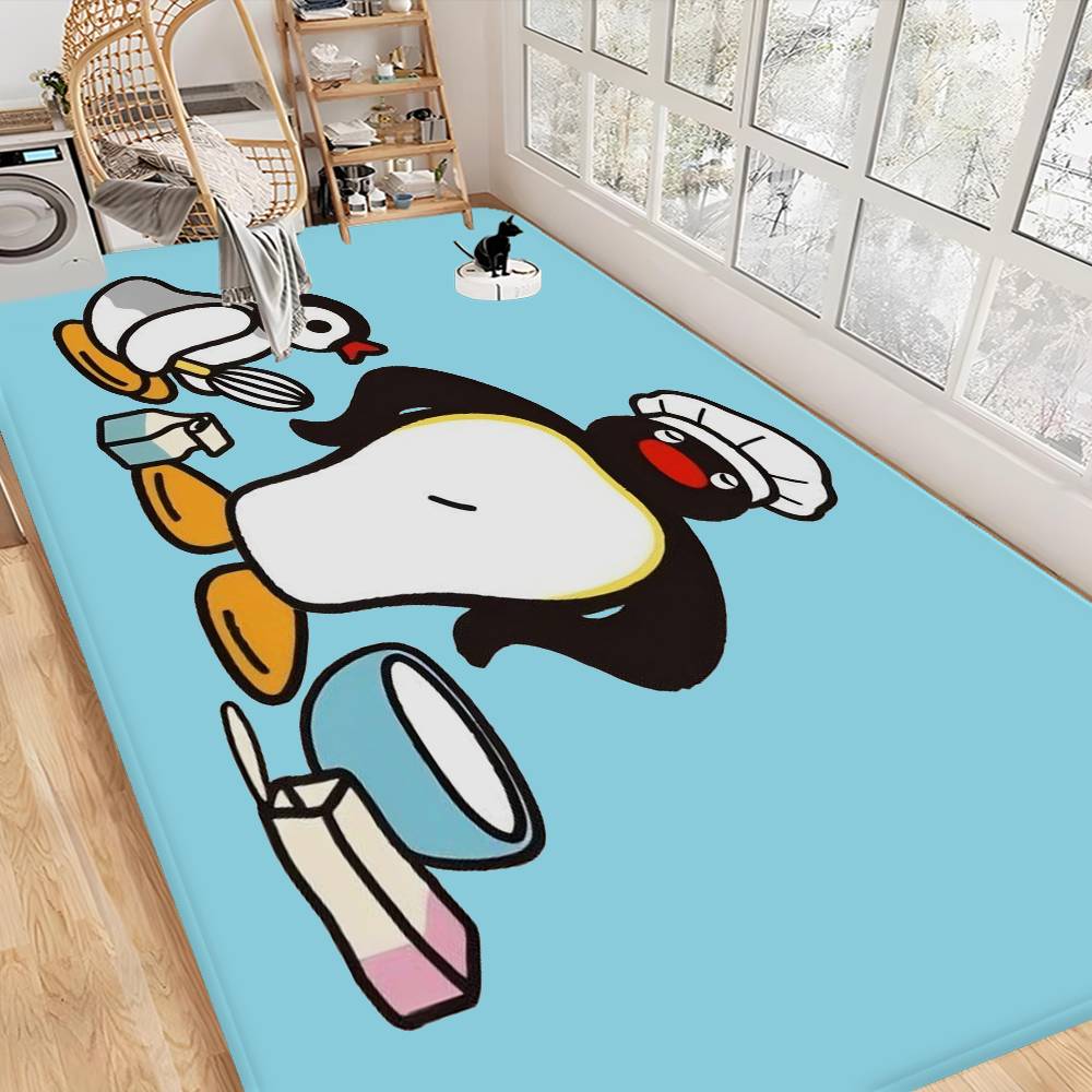 Cartoon Pinguin Anime Floor Mat Nordic Style Home Doormat Bathroom-Toilet Mats Bedroom Hotel Decor Mat