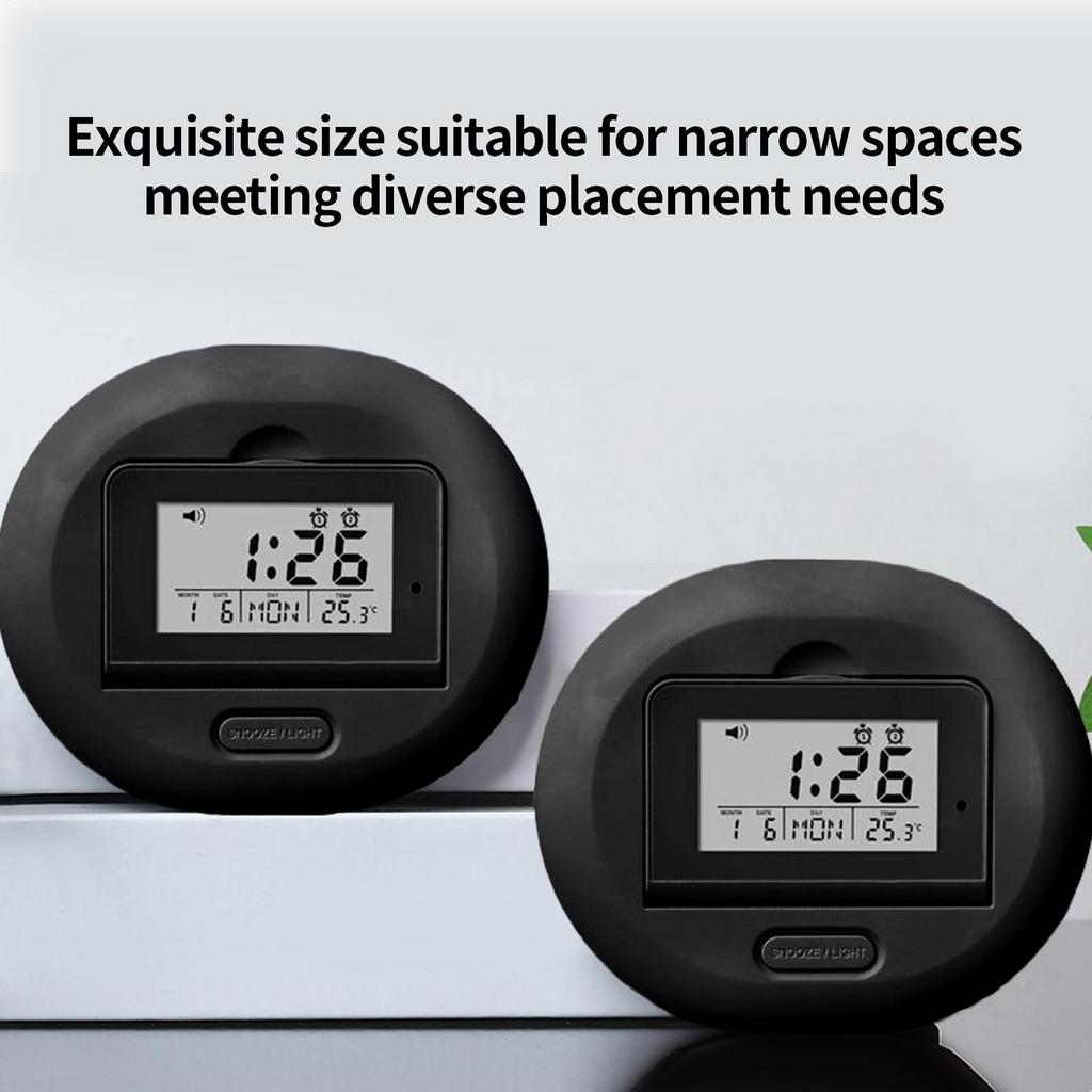 Vibrating LED Digital Alarm Clock Timekeeping Equipment With 3 Modes Countdown Temperature Display Weekdays And Weekends