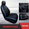 Customized Car Seat Covers For Honda Civic 2016 2018,2020-2025 10th generation Artificial Leather Seat Cushion Auto  Accessories