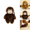 Adorable New Plush Zoo Monkey Doll Soft Stuffed Animal Toy For Girls Birthday Gift
