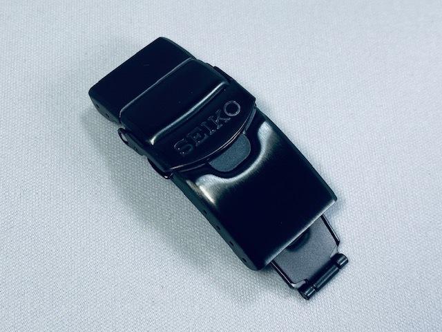 K04S11SF05E SEIKO Prospex 18mm for via D-Buckle (Black) SBPK007/ 5K65-0AA0 (Ships Nekoposu)