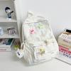 College student high value weight reduction schoolbag cute soft girl backpack ins bag women's versatile mini backpack