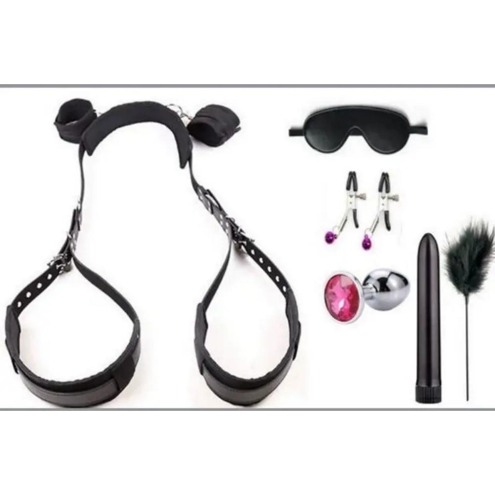 SM Upgrade Hand and Leg Straps 18+Adult Couple Women's Binding and Binding Handcuffs, Leg Cuffs, Sex Toys For Woman Couples