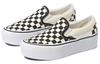 Slip-On Classic Vans Stackform 'Checkerboard - Black White' VN0A7Q5RTYQ