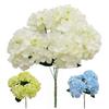 1 Branch Faux Silk Flower Romantic Realistic 6 Forked Elegant Artificial Hydrangea