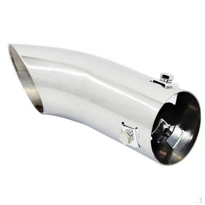 Chrom-Edelstahl-Auto-SUV-Heck-Rundauspuff-Endstück 59 mm