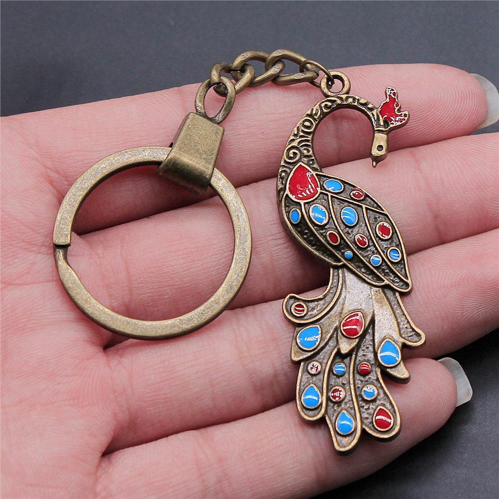 30mm Keychains Butterfly Bird Kids' Jewelry Materials QY010