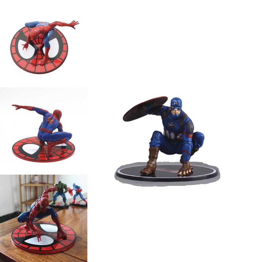 Marvel Avengers Doll Action Figure Toys Set For Kids Ironman Spiderman Hulk Captain America