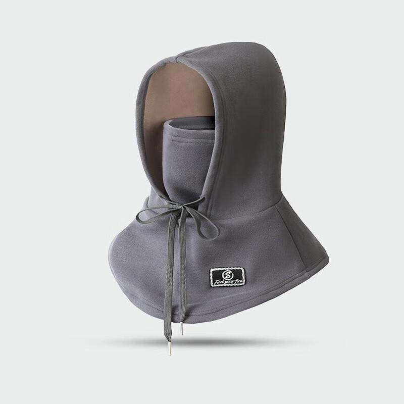 LCsanyp Зимний флисовый балаклава-капюшон-шарф One Size