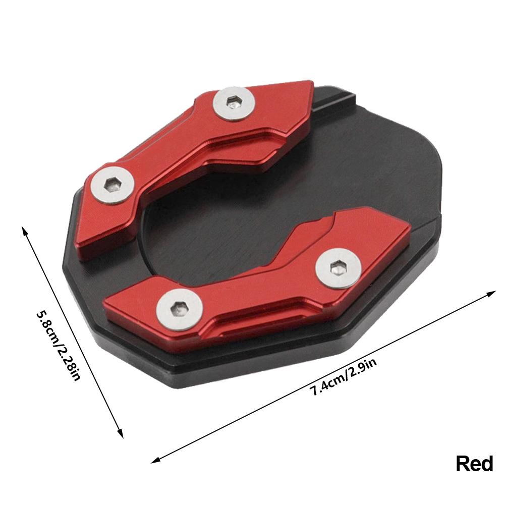 

Aluminum Alloy Universal Motorcycle Bike Kickstand Extender Foot Side Stand Extension Foot Support Plate Motorbike Accessories