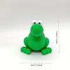 3D Printed Frog Decoration Ornament, Cute and Playful Plastic Animal Decoration, Suitable for Home, Office, Courtyard, Terrace