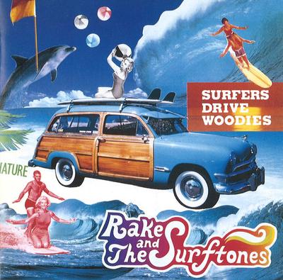 CD LAKE & THE SURFTONES; LAKE & THE SU - Surfers Drive Woodies  PICP1116 Pioneer 1996 Japan ObiRock Gebraucht