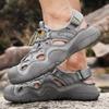 Handgenähte Sommersandalen für Herren, atmungsaktive Outdoor-Freizeitschuhe für Herren, Strandsandalen