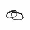 Carbon Fiber Side Mirror Rain Eyebrow Cover Trim For Toyota Highlander