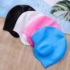 2025 Waterproof Silicone Swim Cap for Men & Women - Extra Large, Comfortable Fit for Long Hair