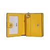 New COACH Snap Wallet Leather Card Holder, Wallet Women's Yellow C8703-SVYEO