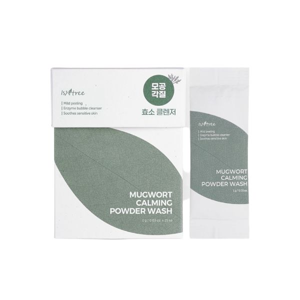 Успокаивающий порошок для умывания Isntree Mugwort (1г x 25шт)