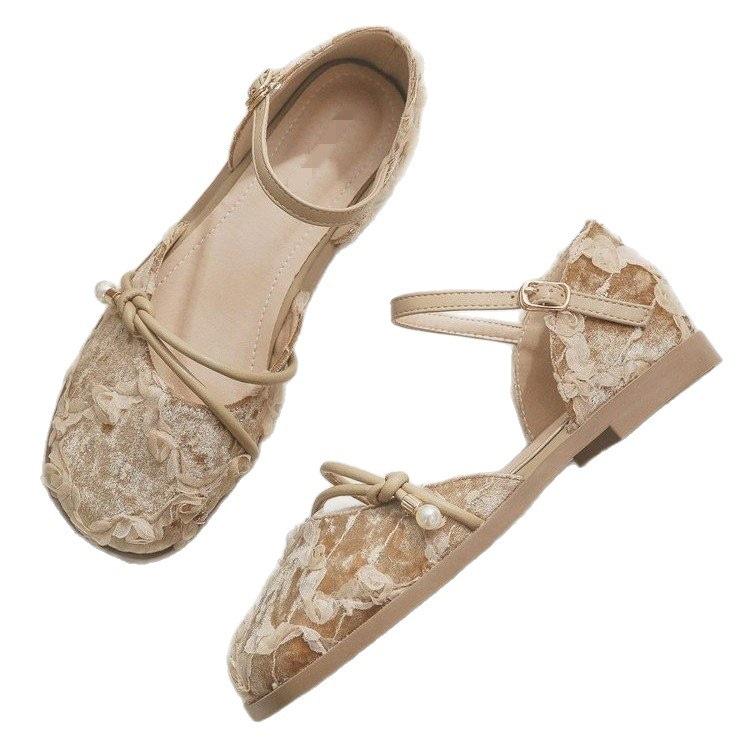 New Style Shoes - Retro Flat-front Slip-on Women's Single Shoes